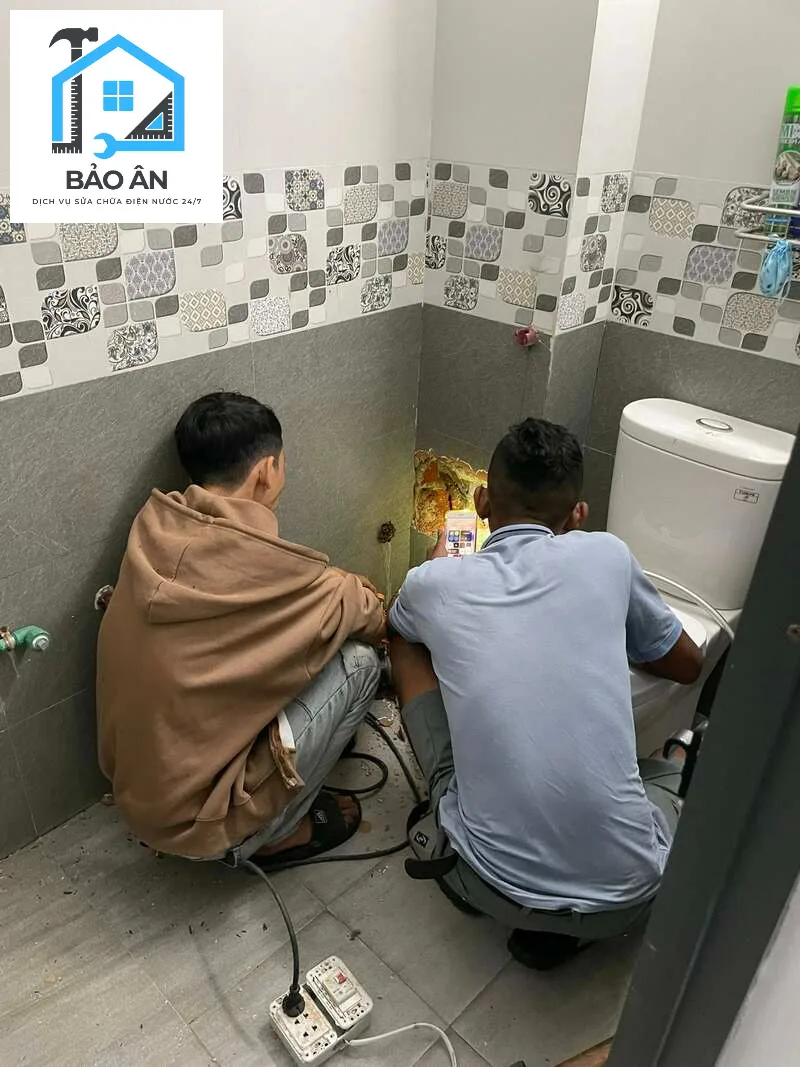 Dịch vụ dò tìm nước rò rỉ đơn vị Bảo Ân giúp khắc phục tình trạng rỉ nước