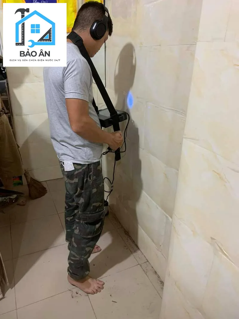 Bảo Ân đơn vị chuyên sửa chữa điện nước, đặc biệt là dịch vụ dò tìm nước rò rỉ