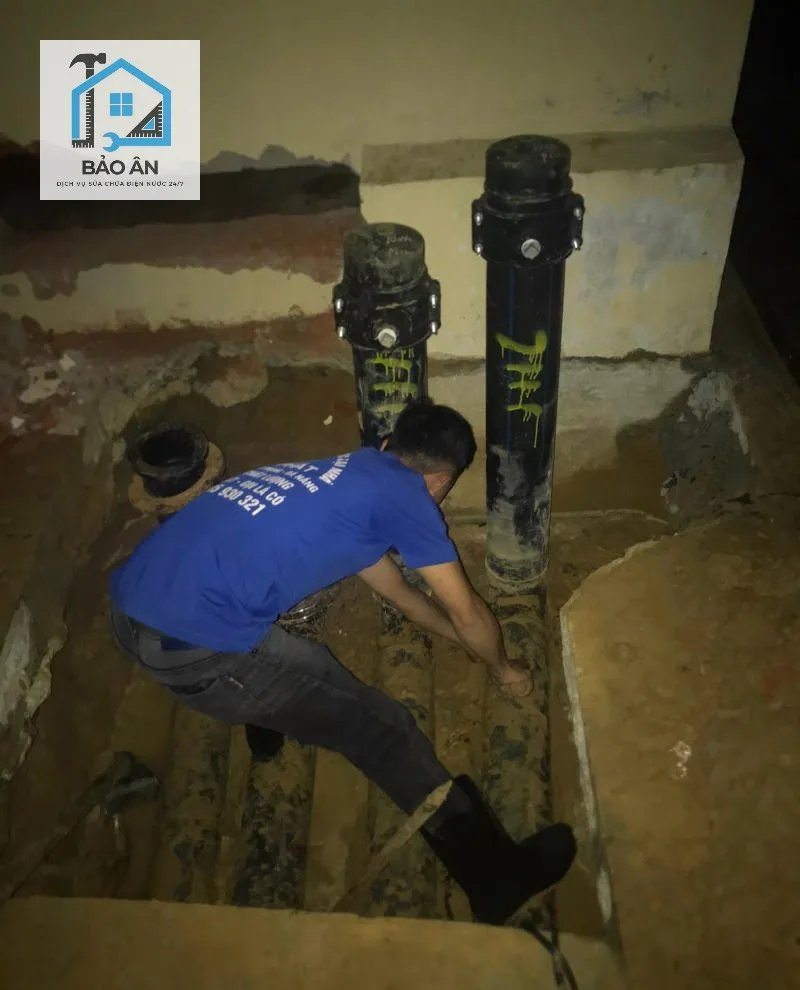 Quy trình triển khai dịch vụ của thợ sửa điện nước Đà Nẵng - Bảo Ân