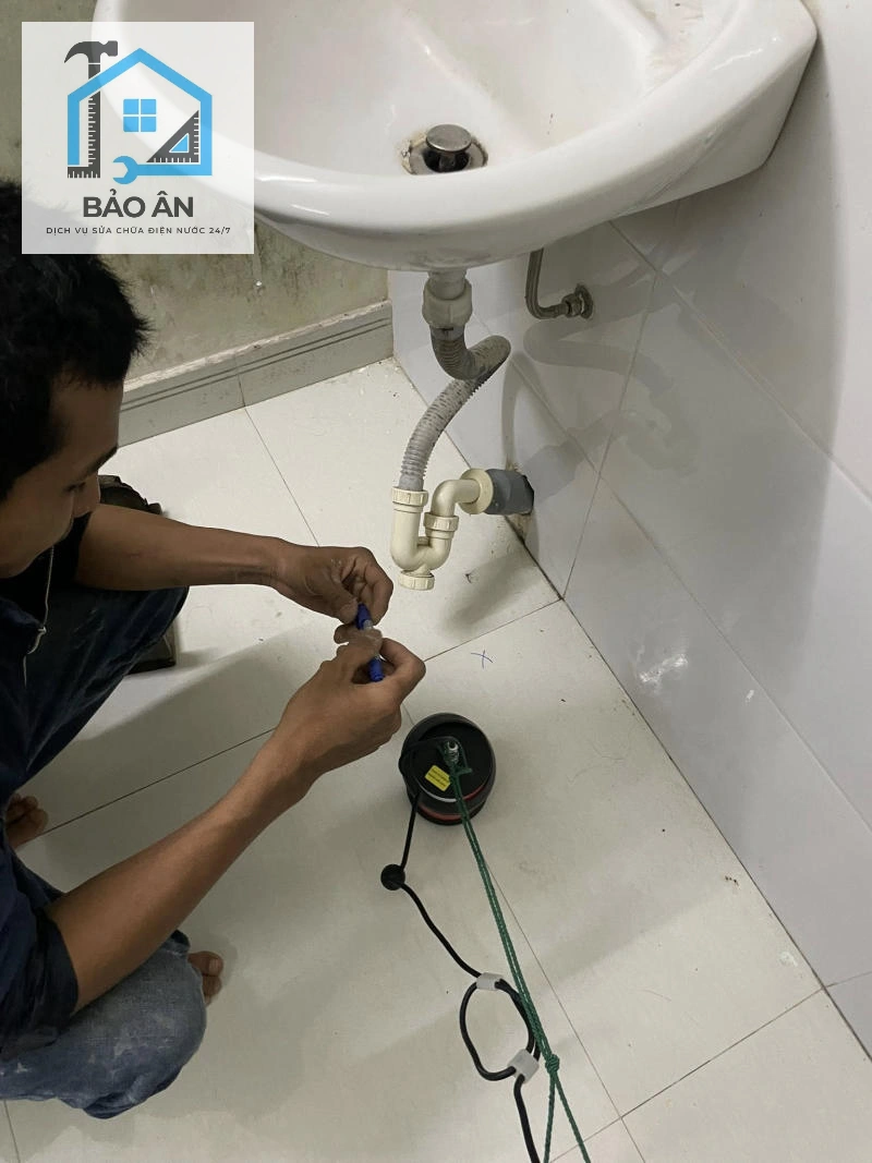 Sửa chữa chậu rửa (Lavabo), bồn rửa chén