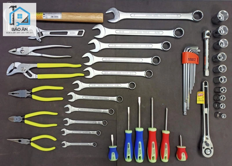 Chuẩn bị dụng cụ cần thiết trước khi bắt đầu