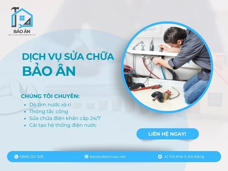 Lắp đặt và sửa chữa đường ống nước tại Đà Nẵng - Liên hệ ngay Điện Nước Bảo Ân